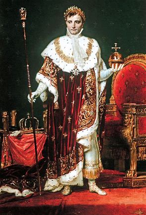 F. Gerard Napoleon w stroju koronacyjnym 1804 r. 